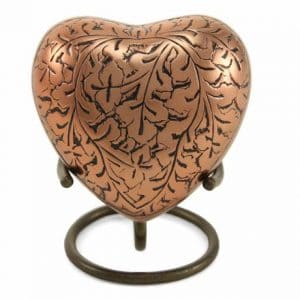 Classic Heart - Copper Oak
